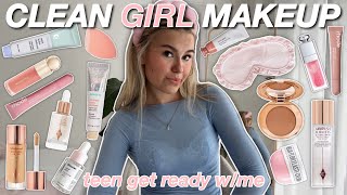 SOMMERFERIEN GLOWUP ⭐️ makeup amp skin care routine von einem “clean girl” [upl. by Nerej189]