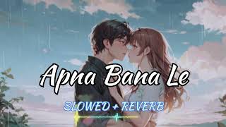 Apna Bana Le Slowed  Reverb  Arijit Singh SachinJigar  Bhediya Such lofi [upl. by Shayna311]