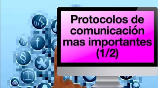 Cuales son los protocolos de comunicación mas comunes 12  Ingeniería Electronica [upl. by Inahteb749]