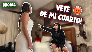 BROMA a MI NOVIA Ya no quiero dormir contigo MIREN SU REACCIÓN [upl. by Artie]