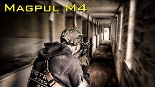 Magpul M4 MP5 SD amp 12 KILLSTREAK Airsoft CQB Battle [upl. by Imhsar]