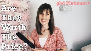 ghd Platinum Plus Flat Iron Unboxing and Review  EMILY LONDON [upl. by Nicko]