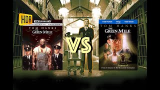 ▶ Comparison of The Green Mile 4K 4K DI HDR10 vs 2009 Edition [upl. by Suisyola401]