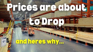 Lumber Price Drop 2024 Home Depot vs October 2022 [upl. by Donni204]