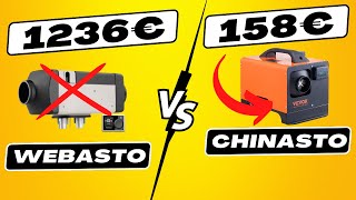 Webasto VS Chinasto ➡️ Le Chauffage Diesel Chinois VEVOR pour Campingcar Van et Fourgon [upl. by Anaujait754]