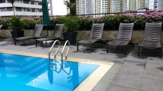 Holiday Inn Singapore Atrium Swimming Pool Vid [upl. by Divan823]