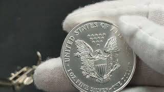 4000 1996 American Silver Eagle MS70 did I actually find one raw [upl. by Genesia537]