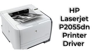 How to Download and Install HP Laserjet P2055dn Printer Driver printer hp [upl. by Halueb771]