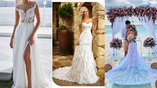 200 Beautiful Wedding Dresses for 2024  winter wedding dress for girls [upl. by Leihcar590]