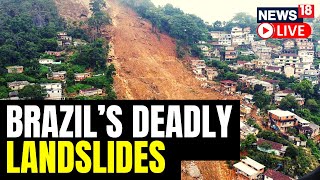 Brazil Mudslide News Live  Brazil Mudslide Kills 19 People  Brazil News LIVE  English News LIVE [upl. by Lemrej202]