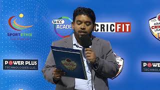 Fly Emirates vs Alif Pharma I LIVE I Match 33 I ICCA ARABIAN CRICKET LEAGUE 2024 [upl. by Enelrad]