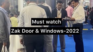 EXHIBITION ZAK DOORS AND WINDOWS PRODUCT 2022 [upl. by Aurilia]