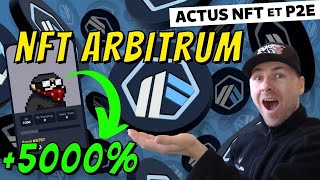 NFT ARBITRUM porté par le AIRDROP  USDT sur Telegram  Among Us NFT [upl. by Derdle]