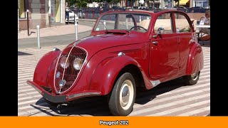 Peugeot 202 [upl. by Ahsenal]