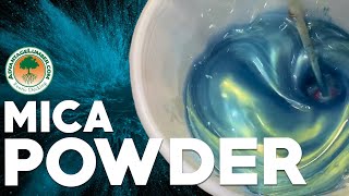 Mica Powder  Tips and Tricks on Working With This Epoxy Colorant [upl. by Hagile]