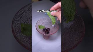 The SKINNIEST JUICY Mocktail ✨🫐 trending mocktail mocktailrecipes shorts viralvideo short [upl. by Monique392]