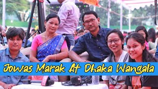 JOWAS M MARAK AT DHAKA WANGALA 2023 [upl. by Enovi640]