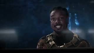 Black Panther 2018 TChalla Vs Killmonger Final Battle Scene  Cinema Clips [upl. by Ateloj]