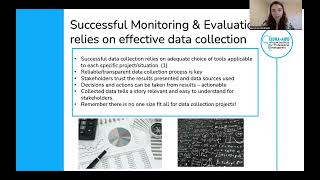 Monitoring and Evaluation  Data Collection Methods [upl. by Ahsienak]