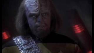 Star Trek TNG Lieutenant Worf singing a klingonian opera [upl. by Aitak]