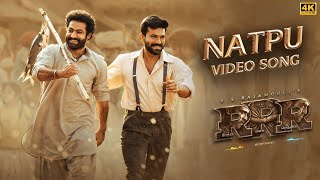 Full Video Natpu Song Tamil  RRR  NTR Ram Charan  SS Rajamouli  Maragathamani  Anirudh R [upl. by Analli]