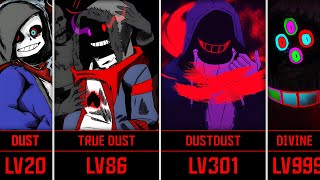 Timeline What If DustSans Never Stopped Gaining LV [upl. by Shank]