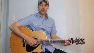 Drowns The Whiskey  Jason Aldean  Guitar Lesson  Tutorial [upl. by Nalac]