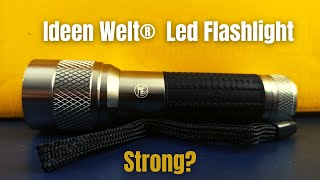 Rossman Ideen Welt Led Flashlight Unboxing and Review [upl. by Sander90]