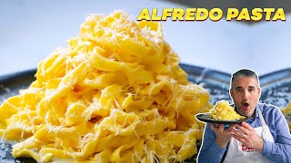 How to Make FETTUCCINE ALFREDO Like an Italian [upl. by Frech]