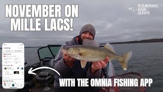 Finding Walleyes With Omnia Fishing [upl. by Naomi]