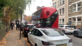 FULL ROUTE VISUAL  London bus route 24  Pimlico to Hampstead Heath [upl. by Johen]