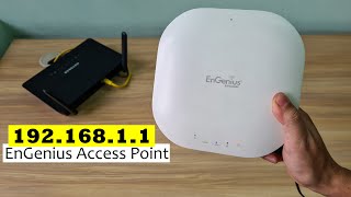 19216811  How To Setup EnGenius WiFi Access Point [upl. by Tenom114]