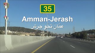 HKJ Route 15  Route35 Amman to Jerash [upl. by Able]