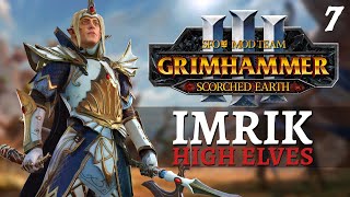 EAGLES TALONS  SFO Immortal Empires  Total War Warhammer 3  High Elves  Imrik 7 [upl. by Leziar797]