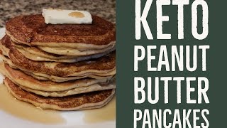 Keto Peanut Butter Pancakes [upl. by Eiramadnil]