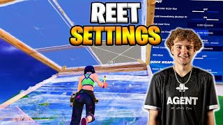 I Tried REETS Best Fortnite Controller Settings [upl. by Ettennil]