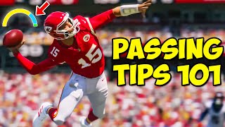 Master Passing in Madden 24 7 Tips You MUST Know [upl. by Finbur]