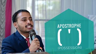 How to use an apostrophe    in the case of possession sudamgspeaks apostrophe [upl. by Adelle999]