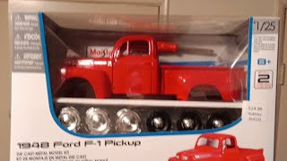 1995 Monogram 50 Ford Pickup model kit unboxing [upl. by Meehyrb]