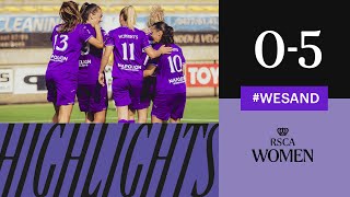 HIGHLIGHTS KVC Westerlo  RSCA Women  20232024 [upl. by Lebisor869]