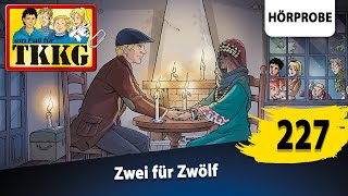 TKKG Folge 227 Zwei für Zwölf  Hörprobe zum Hörspiel [upl. by Fawna]