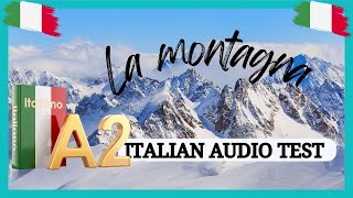 A2 Test Ascolto Italiano n11  Soluzioni La Città Di Montagna In Italia [upl. by Ailgna5]