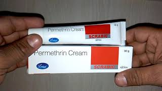 स्क्रेबिक क्रीम SCRABIC Cream Anti Scabies Cream Uses amp Benefits Permethrin Cream review [upl. by Elenahc]