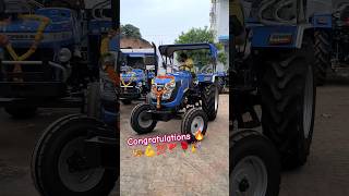 Sonalika tiger DI 745 💯DI 50🔥 Delivery sonalika tractor farming farmer short happy viralreels [upl. by Quinton]