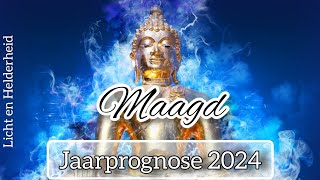 Maagd Jaarprognose 2024  Licht en Helderheid [upl. by Shelba]