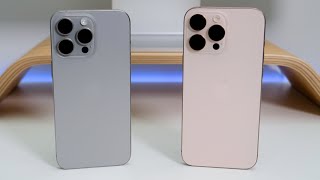 iPhone 16 Pro Max vs iPhone 15 Pro Max  Battery Speed and Camera Test [upl. by Artimid]