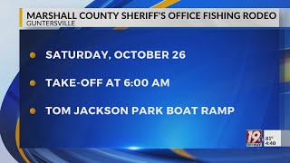 Marshall County Sheriffs Office Fishing Rodeo  October 22 2024  News 19 at 430 pm [upl. by Tiloine]