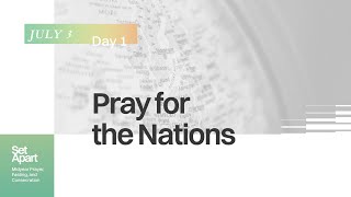 DAY 1 PRAY FOR THE NATIONS  Noel Landicho [upl. by Nevs438]