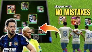 PERFECT EFOOTBALL CARDSPLAYERS TOGETHER😯CARDS THAT MAKE NO MISTAKES REVIEW GAMEPLAY [upl. by Ordisy]