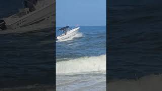 Choppy Manasquan Inlet Surf [upl. by Nicki571]